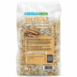 Płatki Cynamonowe Bezglutenowe Bez Dodatku Cukru 180 g - Heloł!