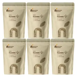 6 x Kasza Gryczana Niepalona 1 kg - Naturalnie Zdrowe