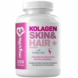 Kolagen Skin and  Hair+ 250 Tabletek - Myvita