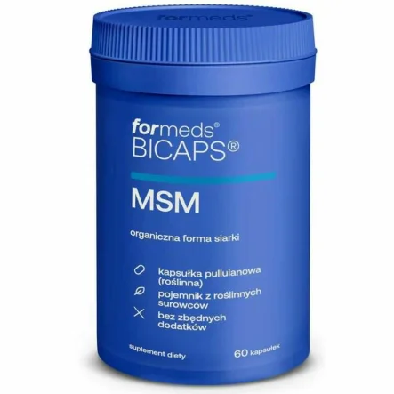 Bicaps MSM 60 Kapsułek - Formeds