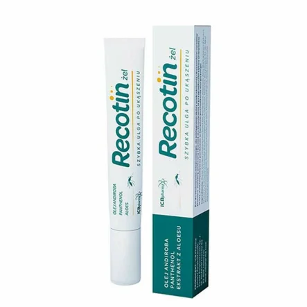 Żel po Ukąszeniach Owadów 20 ml - Recotin