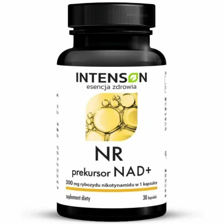 NR-Nad+ (NR Chlorek Rybozydu Nikotynamidu) 30 Kapsułek - Intenson
