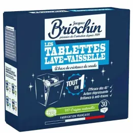 Tabletki do Zmywarek Silnie Odtłuszczające 30 Sztuk - Briochin