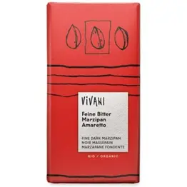 Czekolada Gorzka Z Marcepanem Amaretto Bio 100 G - Vivani