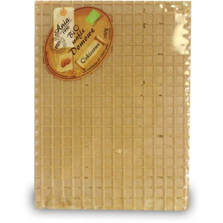 Wafle Domowe Orkiszowe Bez Dodatku Cukrów  BIO 190 g - Ania