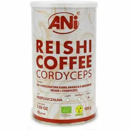 Kawa Rozpuszczalna Reishi+ Cordyceps Bio 100 g - ANI
