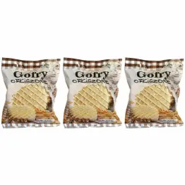 3 x Gofry Orkiszowe Bez Dodatku Cukru 65 g - Ania