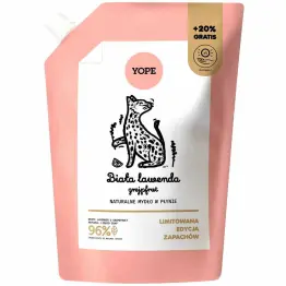 Mydło w Płynie Refill BIAŁA LAWENDA GREJPFRUT 600 ml - Yope