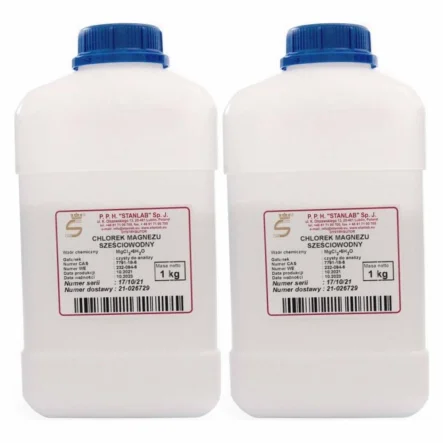 2 x Chlorek Magnezu Sześciowodny CZDA 1 kg - Stanlab
