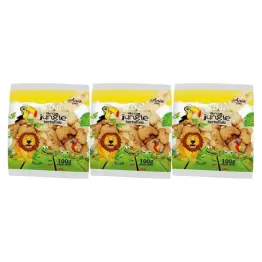 3 x Herbatniki Mini Jungle 100 g - Ania