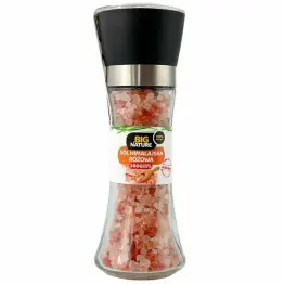 Sól Himalajska Różowa Gruba Młynek 200 g - Big Nature