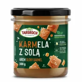 Krem o Smaku Karmelowym z Solą Morską 300 g - Targroch