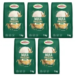 5 x Mąka Orkiszowa Jasna 1 kg - Targroch
