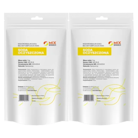 2 x Soda Oczyszczona 1 kg - Big Nature