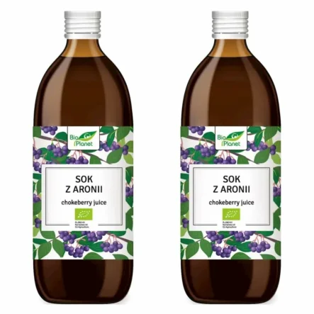 2 x Sok z Aronii Bio 500 ml - Bio Planet