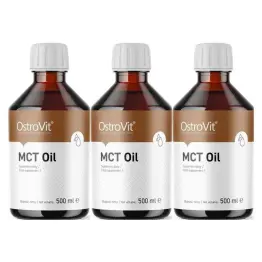 3 x Olej MCT 500 ml - OstroVit