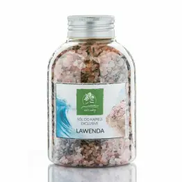 Sól do Kąpieli z Lawendą 600 g - Zdrowie Natury