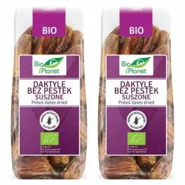 2 x Daktyle Bez Pestek Suszone Bezglutenowe Bio 400 g - Bio Planet