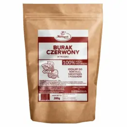 Burak Czerwony w Proszku 200 g - Herbapol Kraków