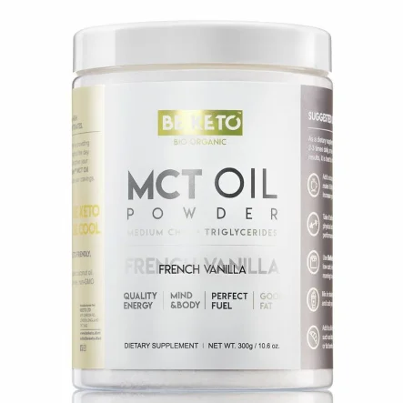 Olej MCT Proszek Francuska Wanilia 300 g - Beketo