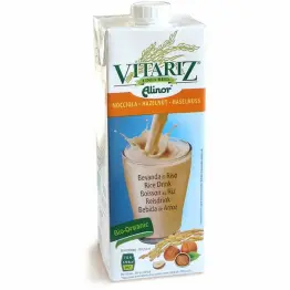 Napój Ryżowy z Orzechami Laskowymi Bezglutenowy BIO 1L - Vitariz Alinor
