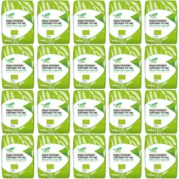 20 x Mąka Pszenna Tortowa Typ 480 Bio 1 kg - Bio Planet - wszechstronna, tortowa, do pierogów i klusek, chleba i bułek, ciast i pizzy