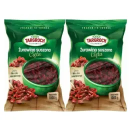 2 x Żurawina Suszona Cięta USA 1 kg - Targroch