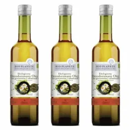 3 x Dezodorowany Olej do Gotowania i Smażenia Bio 1 l - Bio Planete