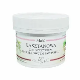 Maść Kasztanowa z Ruszczykiem i Perełkowcem Japońskim 150 ml - Farm-Vix