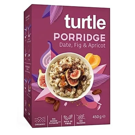 Owsianka z Suszonymi Owocami Bio 450 g - Turtle