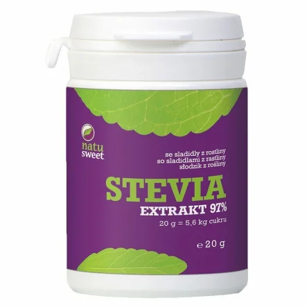 Stewia Ekstrakt w Proszku 97% 20 g - Natusweet 
