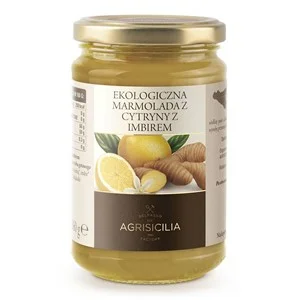 Marmolada z Cytryny z Imbirem Eko 360 g Agrisicilia