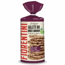 Wafle z Sorgo i Amarantusa Bezglutenowe Bio 120 g - Fiorentini