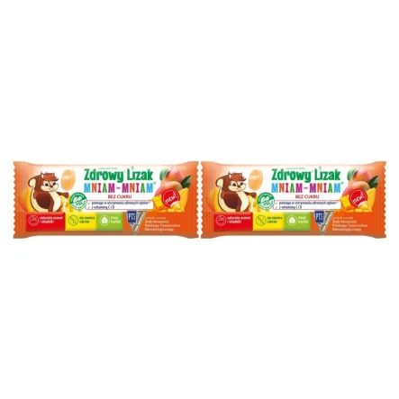 Zdrowy Lizak Mniam - Mniam MANGO Łezka Starpharma - Zestaw 2 x 1 Lizak