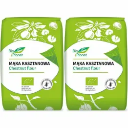 2 x Mąka Kasztanowa Bezglutenowa Bio 400 g - Bio Planet