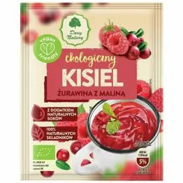 Kisiel do Kubka Żurawina z Maliną Eko 30 g - Dary Natury