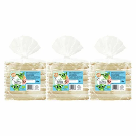 3 x Wafle Gryczane Niesolone Bio 60 g - Biominki
