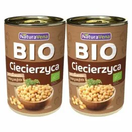 2 x Ciecierzyca w Puszce BIO 400 g - NaturAvena