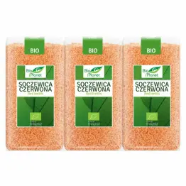 3 x Soczewica Czerwona Bio 500 g - Bio Planet
