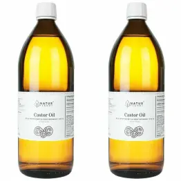 2 x Olej Rycynowy Nierafinowany 1 l - Natur Planet