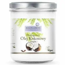 Olej Kokosowy Nierafinowany Virgin Bio 400 ml - Bio Planete