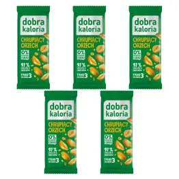 5 x Baton Chrupiący Orzech 35 g - Dobra Kaloria