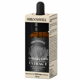 Grzyby Cordyceps Chiński Ekstrakt w Kroplach 30 ml - Shroomwell