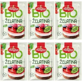 6 x Żelatyna w Proszku Bezglutenowa Bio 20 g – Amylon