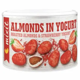 Eggs in Yogurt Prażone Migdały w Białej Czekoladzie Jogurt i Truskawki  240 g - Mixit