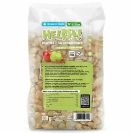 Płatki Jabłko and  Cynamon Bezglutenowe Bez Dodatku Cukru 180 g - Heloł!
