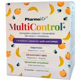 MultiControl™+ Kompleks Witamin i Minerałów Dla Dzieci i Młodzieży 30 Saszetek - Pharmovit