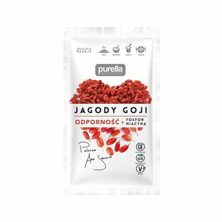 Jagody Goji Suszone Owoce 45 g - Purella 