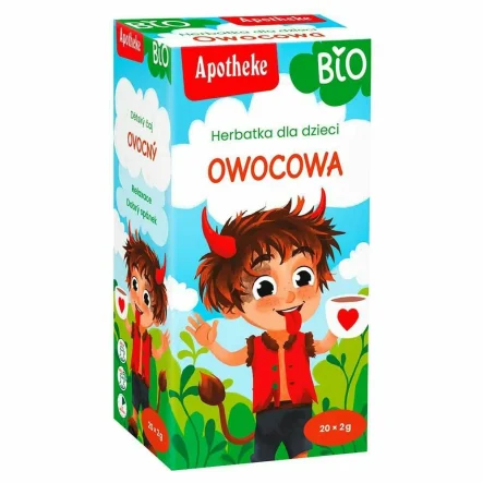 Herbatka Dla Dzieci Owocowa Bio 40 g (20x 2 g) - Apotheke