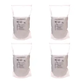 Zestaw 4 x Wodorowęglan Sodu Soda Oczyszczona Proszek 1 kg - Natur Planet